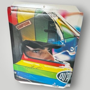 Autograph 1993 Jeff Gordon #24 Cardboard Poster Display  VINTAGE fRamous RACING