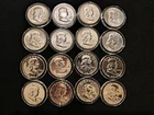 1948-1963 Franklin Half Dollars Proof And Almost Uncirculated 90% Silver