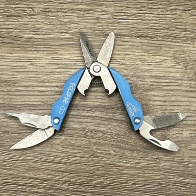 Gerber Eclipse Fiskars Multitool Scissors File Knife Screwdriver Bottle Opener