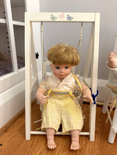 Baby Doll Blue Eyes Blonde Straight Hair Light Complexion Vinyl/Cloth