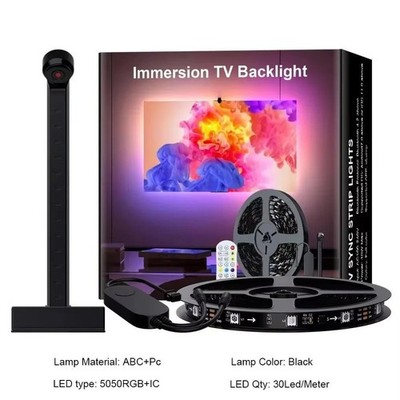 LED TV Hintergrundbeleuchtung mit Farbauswahl Sensor RGB-IC LED Streifen Lichter App Steuerung M