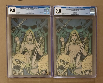 Dreamquest 2: The Crawling Chaos 1 (2024) CGC 9.8 Kickstarter C/F Set - Flops 
