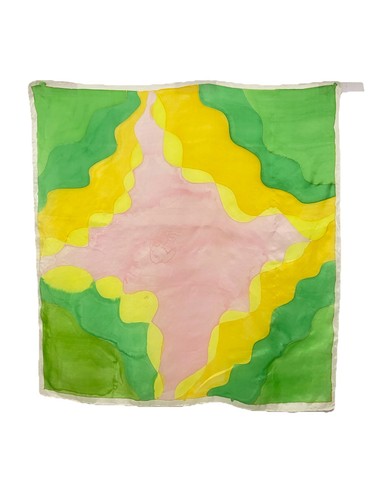 Lovely Unbranded Colourful Silk Women’s Scarf 34"/35" Very GC