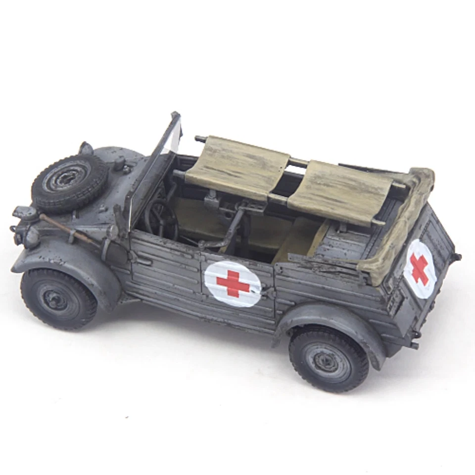1/72 S-Model LE2025 82-Barrel Vehicle Ambulance Type German Gray Finished Model - Image 3 of 4
