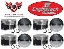 (8) Enginetech Pistons fits Chrysler Dodge Jeep Ho 4.7 287 V8 SOHC 2002 - 2007