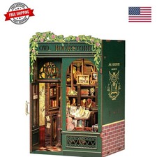Book Nook Kit - DIY Miniature House Kit for Adults, Teens and Beginners, Doll...