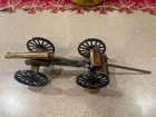Die cast 1857 Napoleon Civil War  Cannon with Brass Plated Barrel 5 inches