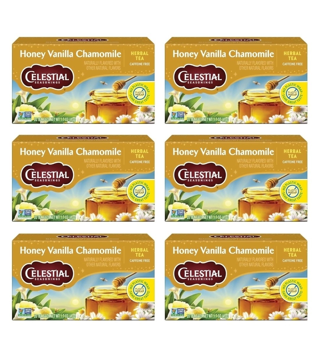 Honey Vanilla Chamomile 20 Count Ea 02/27