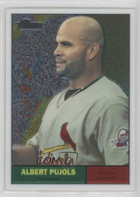2010 Topps Heritage Chrome 894/1961 Albert Pujols #C1 je2