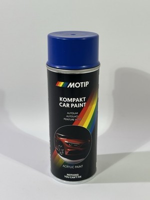 MOTIP 44870 Compact Car Paint Blue Acrylic Spray Can 400ml Car Paint DAF Paint
