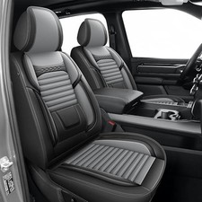 Ram Seat Covers Full Set,Custom Fit Dodge RAM Ram 2009-2026 091 Gray-Full set