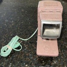 Pink Sawyer s 50 s - 60 s Metal Slide Viewer 2 x2 Screen 7 x X 3.5 x5.25 D
