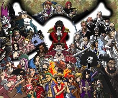 Anime one piece blackbeard monkey d Custom Gaming Mat Desk