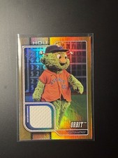 2026 Topps Series 1 Celebration Astros Mascot Orbit Gold  14/50 🔥 Patch