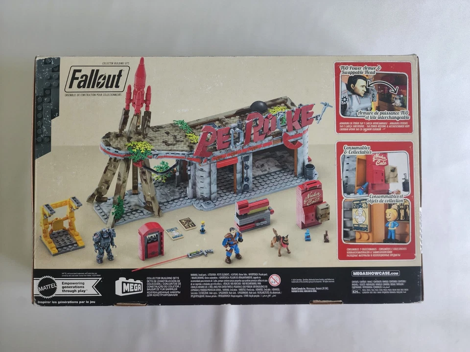 Fallout Red Rocket Truck Stop Mega Bloks Construx Building Block Sealed In Hand - Image 2 of 2