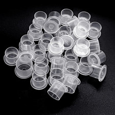Vasos de tinta para tatuajes 200 unidades 17 mm grandes vasos de pigmento