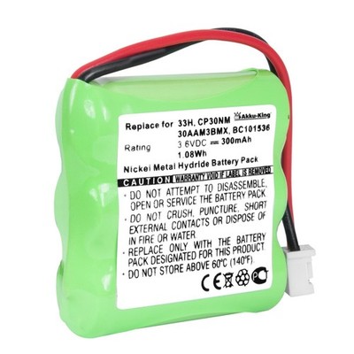 Akku für Sagem Mistral 10-200 200 220 DECT C31 C32 - 30AAM3BMX - Ni-MH Batterie