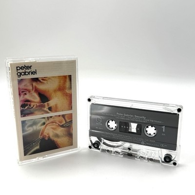 Peter Gabriel Security Cassette 1982 Geffen M5 2011 Shock The Monkey EX