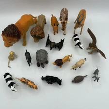 VTG Schleich, Safari Ltd & Unbranded Toy Animal Figurines Lot Of 18