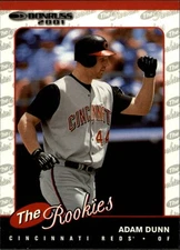 B6310- 2001 Donruss Rookies BB Card #s R1-R105 -You Pick- 15+ FREE US SHIP