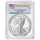 2024-S $1 1-oz Proof American Silver Eagle PCGS PR69DCAM FS Flag Label