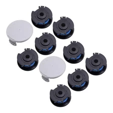 2sets String Trimmer Spool Line & Cap Fit for: HART Auto Feed AF1003ZP Replace