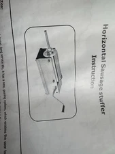 Sausage Casting Machine Hot Dog Maker Manual Meat Filler