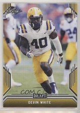 2019 Leaf Draft Gold Devin White #23 ks3