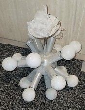 vintage  Space Age chrome Sputnik chandelier ...