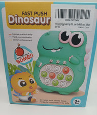 Fast Push Dinosaur Game Toy Console Bubble Pop FREE SHIPPING