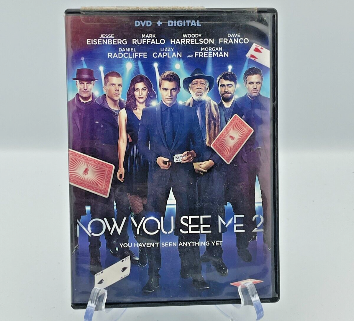 Now You See Me DVD Mark Ruffalo Morgan Freeman