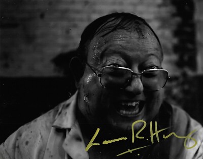 Laurence R. Harvey signiertes Foto des menschlichen Tausendfüßlers 10x8 AFTAL