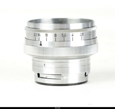 Lens Zeiss Opton Sonnar 2/50mm Red T For Camera Rangefinder Lens Zeiss Opton Sonnar 2/50mm Red T For Camera Rangefinder