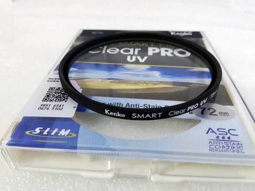 72mm KENKO SMART CLEAR PRO UV FILTER KENKO TOKINA UV PROTECTION 72 MM