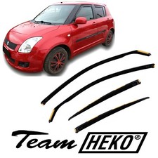 Windabweiser HEKO Passend Für Suzuki Swift 2005-2010 5-Türer 4-Tlg