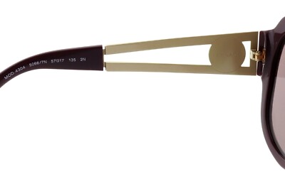 New VERSACE VE 4304 5066/7N 57mm Purple Oversized Sunglasses  display picture 1