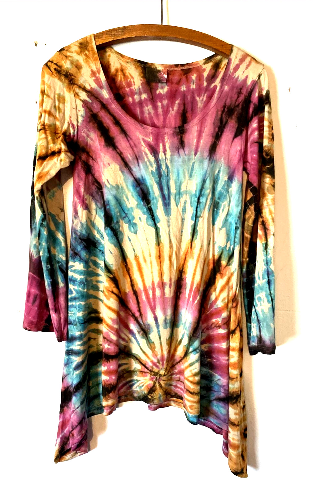 Gypsy Rose Hippie Grateful Dead Shirt Festival Medium Gem