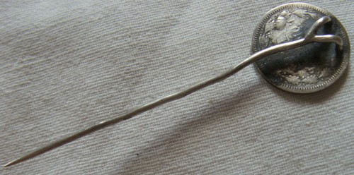 Bg13326 - Coin Pin 10 Kopecks 1874 - Picture 2 of 3