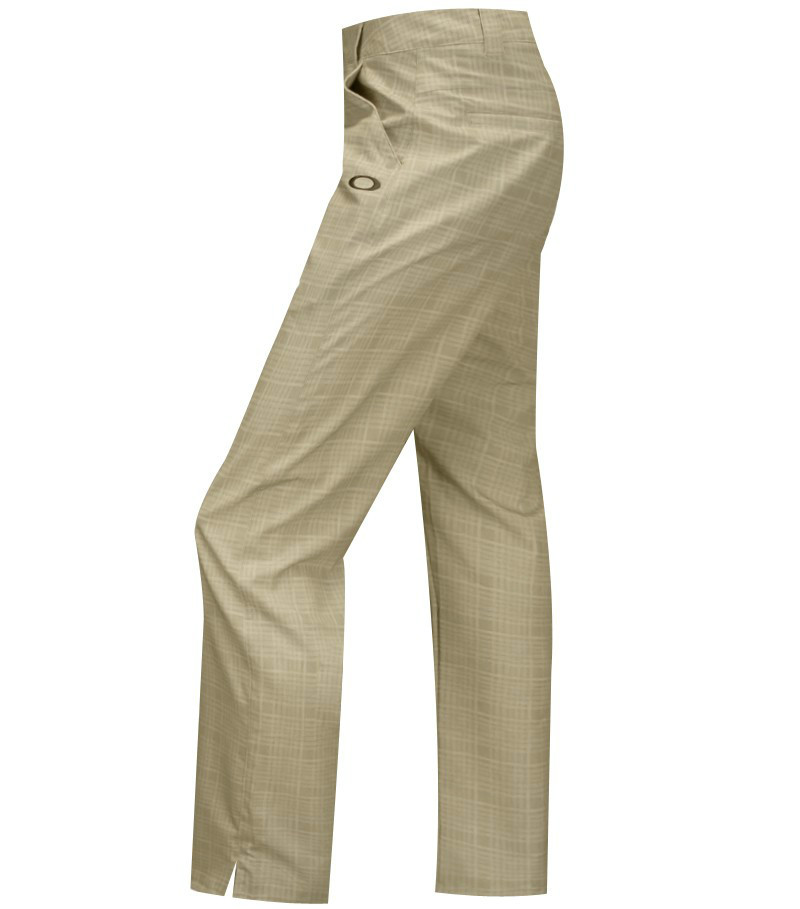 【2plan】Oakley checked curve balloon slacks Men's Golf Oakley Telfair Pant Khaki Plaid Checks Size 33 x