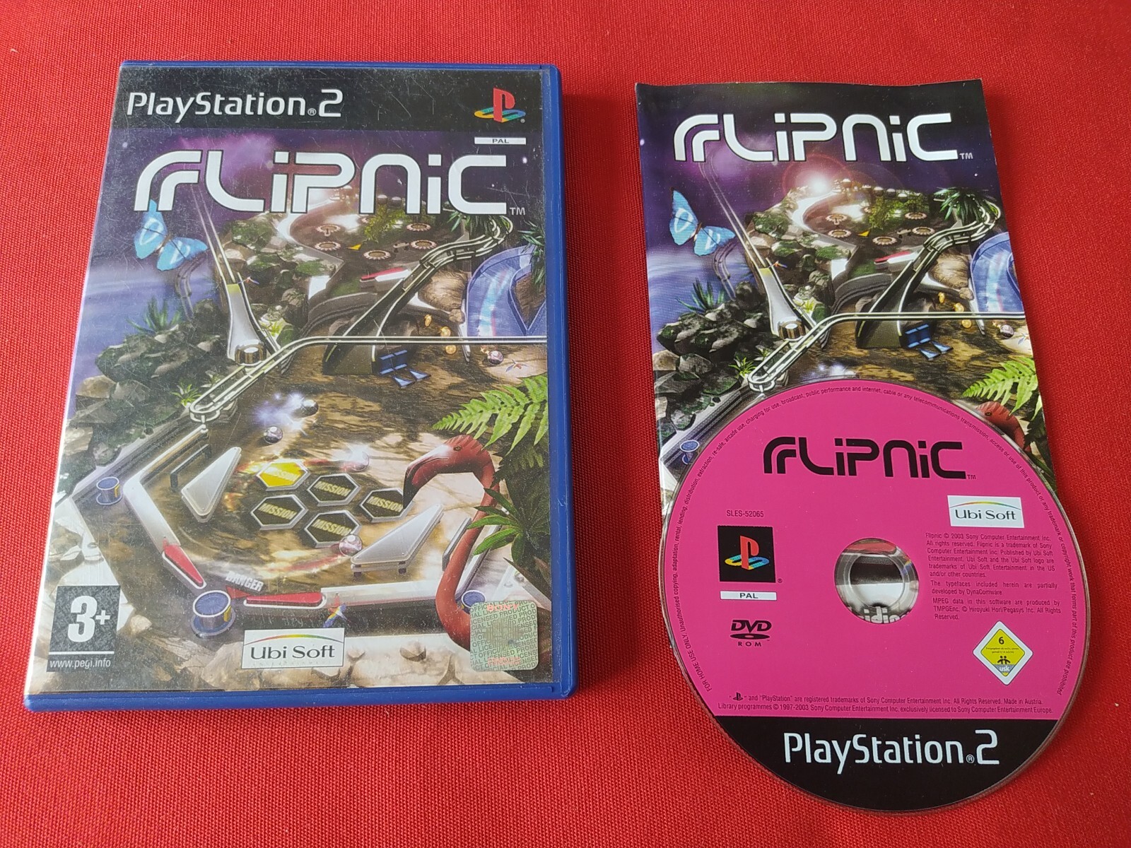 FLIPNIC PS2 SONY PLAYSTATION 2 COMPLET PAL FR