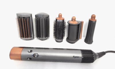 Dyson Airwrap Styler Complete Nickel/Copper with Attachments (USED