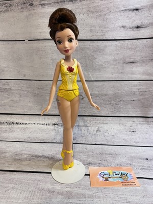 Disney Princess Doll Belle Ballerina Yellow Dress 12 Beauty And The Beast 16 Ebay