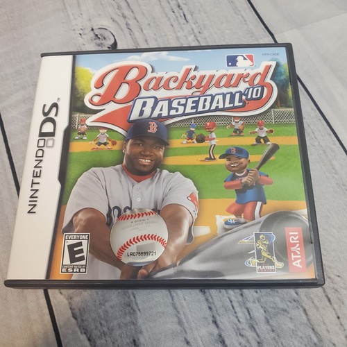 Backyard Baseball 10' MLB Nintendo DS (CASE AND GAME ONLY) 742725277502 eBay