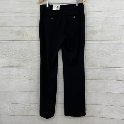 Charter Club Pants Womens Size 8 Black Tummy Slimming Relaxed Fit Dress Career - Picture 9 of 10