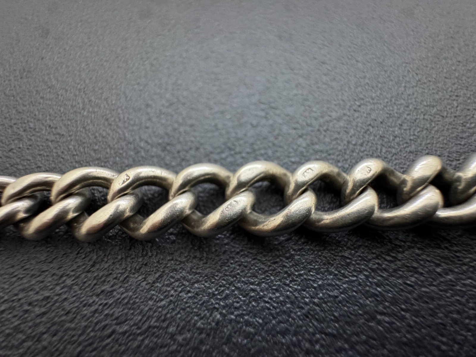 Antique Solid Silver Hallmarked Heavy 45gr Single… - image 2