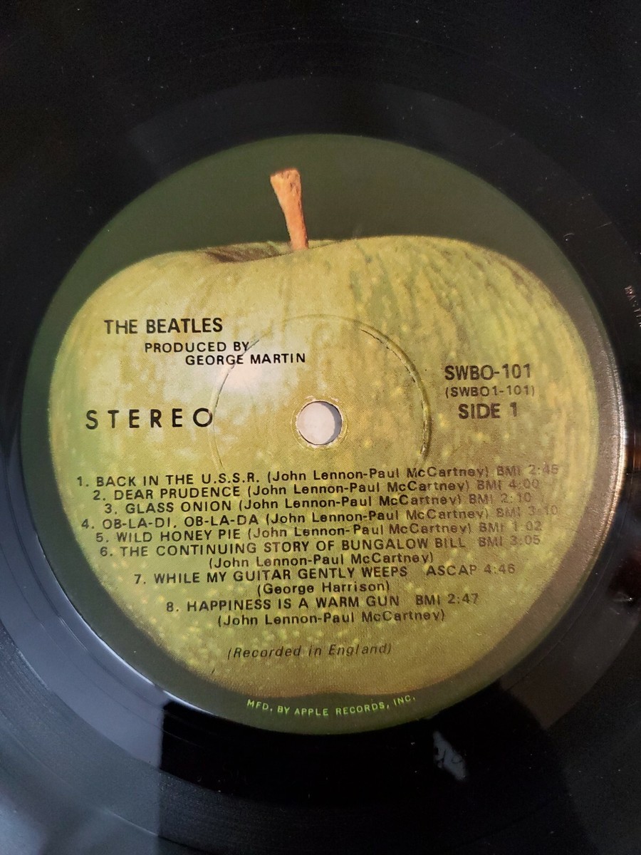 THE BEATLES - WHITE ALBUM LA 1ST PRESS - Good | eBay