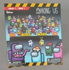 Among Us micro figures blind bag Series 1 CASE OF 30 with display sealed