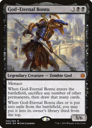 MTG - God-Eternal Bontu (WAR) - Picture 1 of 1
