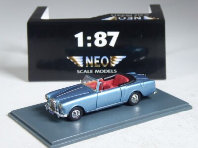 (KI-08-40) Neo Scale Models Alvis Td21 DHC blau metallic 1:87 in OVP