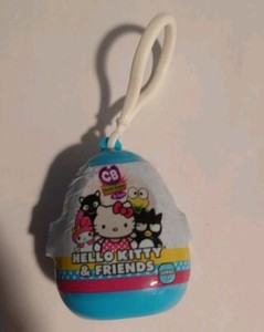 HELLO KITTY & FRIENDS Cutie Beans by Fiesta (Series 2) Plush Blind Clip-on - NEW